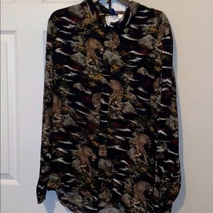 Long sleeve button down shirt